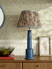 Multi Colour Marble Pleated Lamp Shade - Image 3 of 5