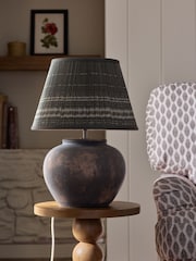 Dark Green Pleated Lamp Shade - Image 3 of 5