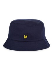 Lyle & Scott Navy 100% Cotton Bucket Hat - Image 1 of 2