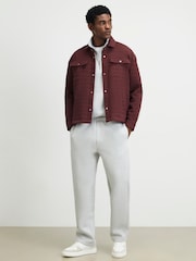 River Island Grey Regular Fit Premium Funnel Neck Sweatshirt - Image 2 of 4