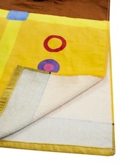 Vanilla Underground Yellow Hey Duggee 100% Cotton Character Towel Poncho - Image 4 of 4