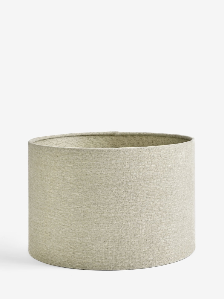 Natural Relaxed Linen Lamp Shade - Image 1 of 4