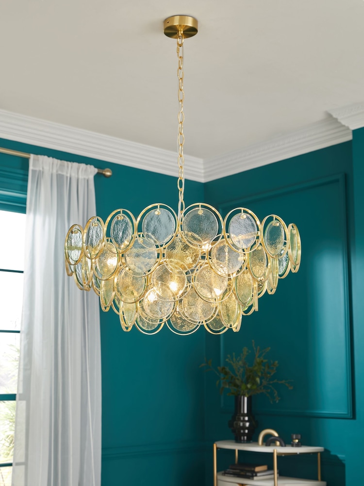 Brass Remy 6 Light Chandelier Ceiling Light - Image 1 of 4