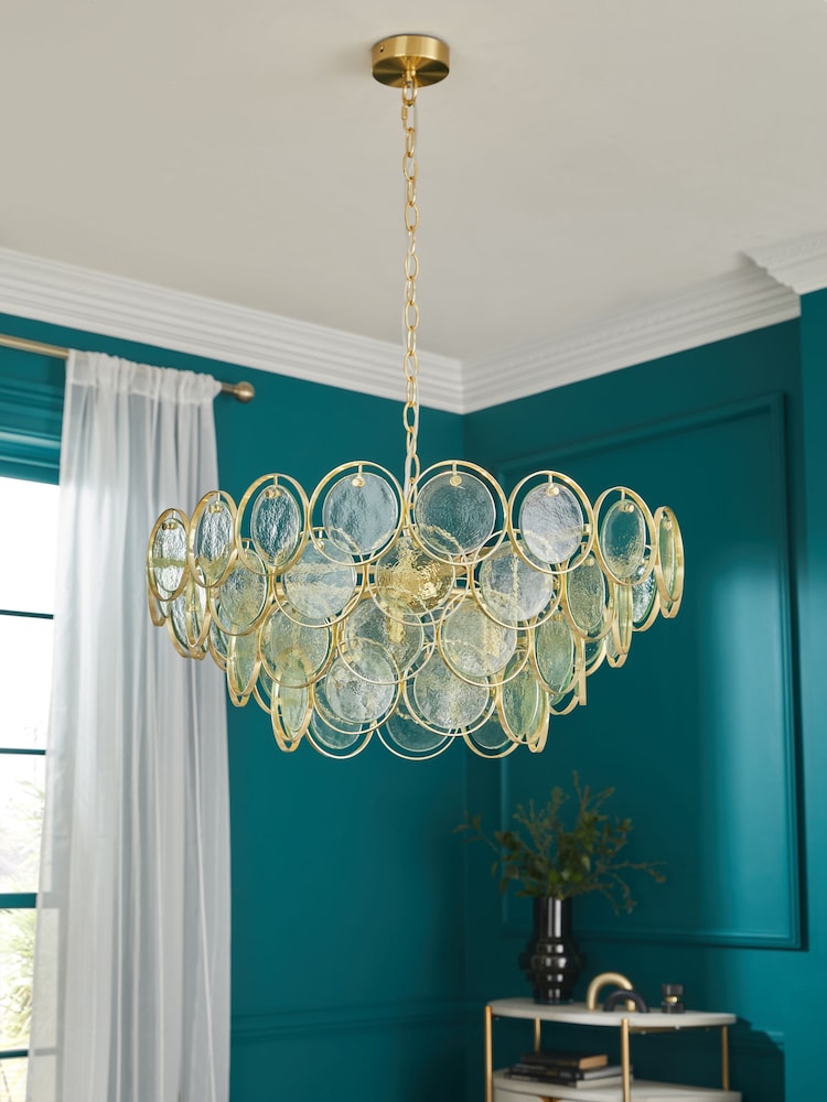 Brass Remy 6 Light Chandelier Ceiling Light - Image 2 of 4