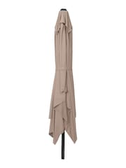 Pacific Cream Taupe Garden Challenger T2 3.5 x 2.6m Oblong Anthracite Parasol - Image 6 of 7