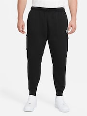 Nike Black Club Cargo Joggers - Image 2 of 7
