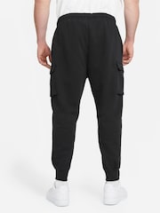 Nike Black Club Cargo Joggers - Image 3 of 7