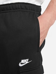 Nike Black Club Cargo Joggers - Image 5 of 7