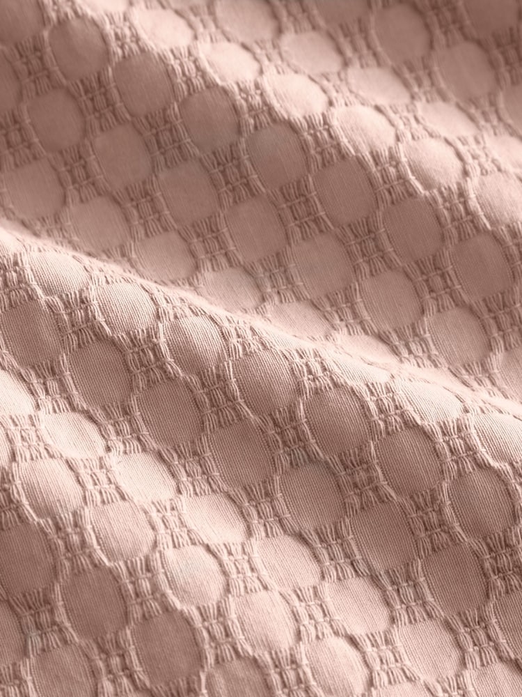Appletree Pink Santos 100% Cotton Duvet Cover Set - Image 4 of 4