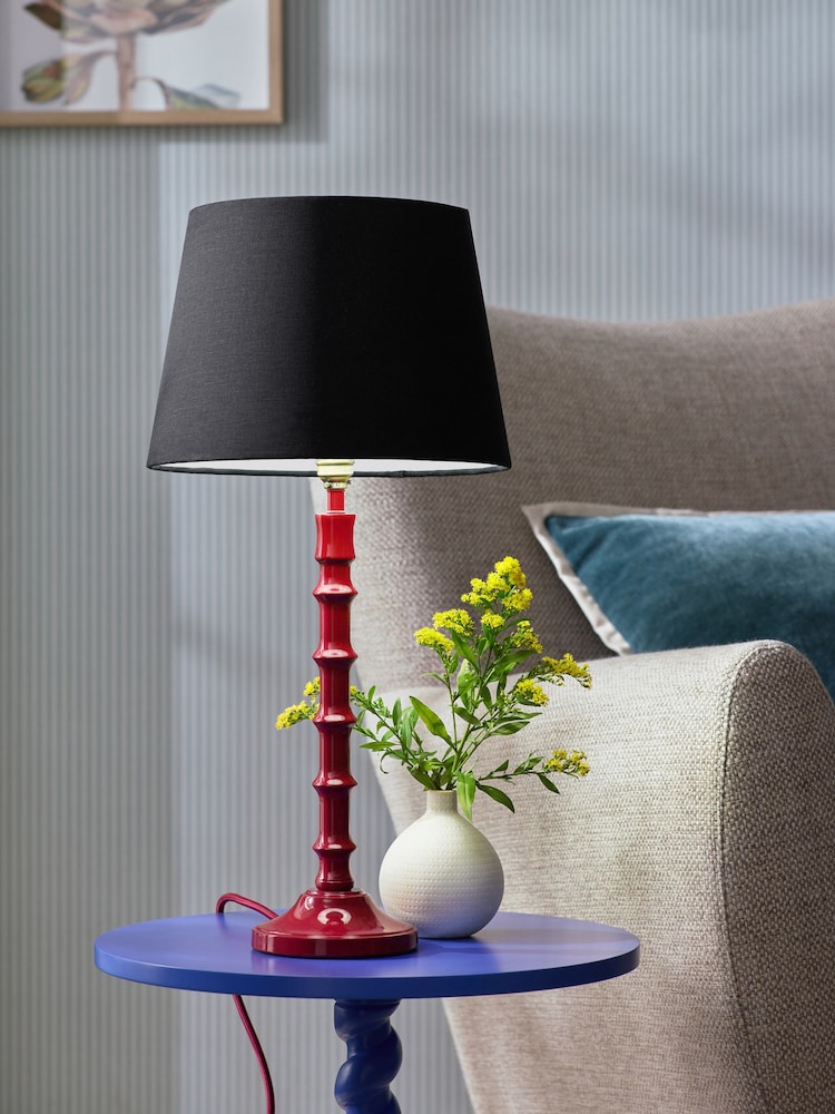 Black Plain Lamp Shade - Image 2 of 5 Black Plain Lamp Shade - Image 2 of 5