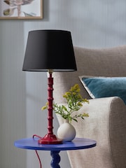 Black Plain Lamp Shade - Image 3 of 5