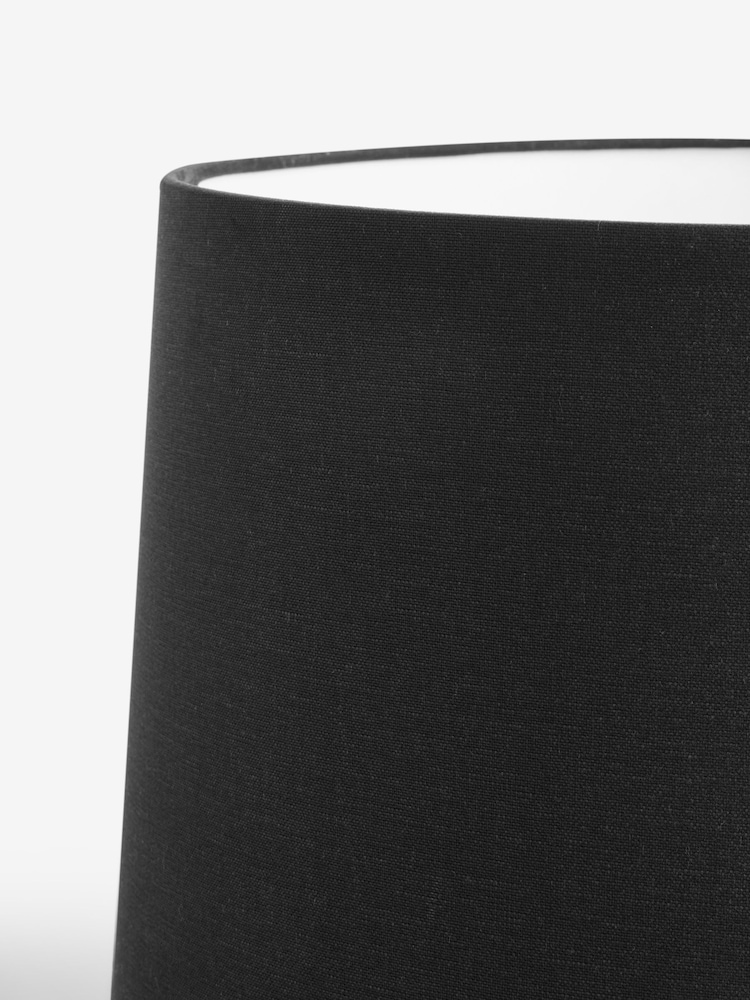 Black Plain Lamp Shade - Image 5 of 5 Black Plain Lamp Shade - Image 5 of 5