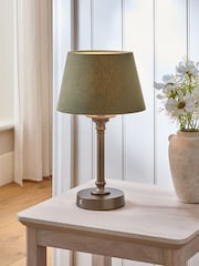 Moss Green Plain Lamp Shade - Image 2 of 5