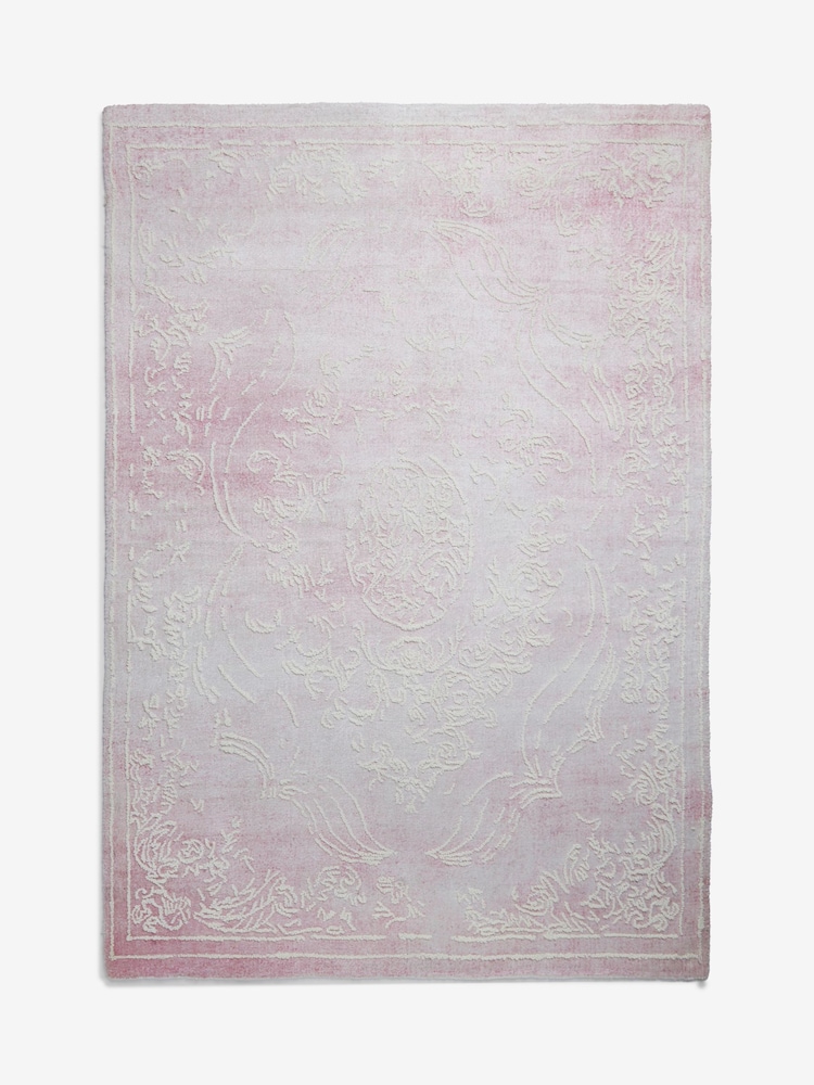 Shabby Chic by Rachel Ashwell® Pink Adeline Rug - Image 4 of 4 Shabby Chic by Rachel Ashwell® Pink Adeline Rug - Image 4 of 4