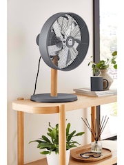 Swan Grey Nordic 12 Inch Desk Fan - Image 1 of 9