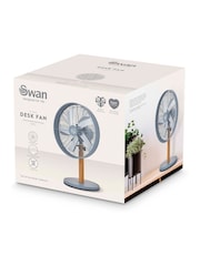 Swan Grey Nordic 12 Inch Desk Fan - Image 9 of 9
