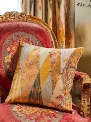 The Chateau by Angel Strawbridge Multi Wallpaper Museum Cushion - Image 2 of 4