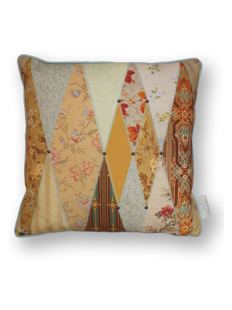 The Chateau by Angel Strawbridge Multi Wallpaper Museum Cushion - Image 4 of 4