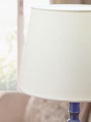 Ivory White Plain Lamp Shade - Image 4 of 5