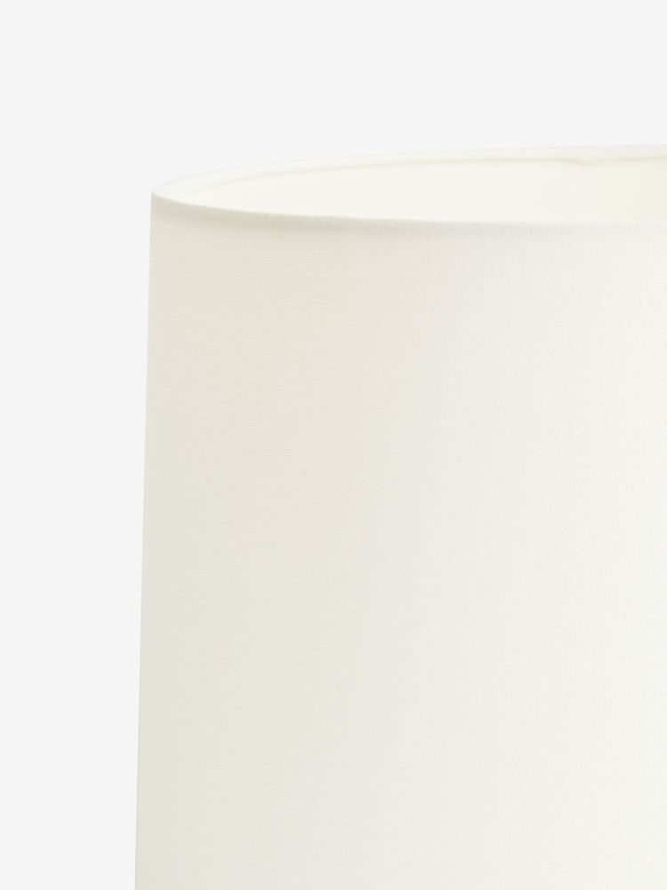Ivory White Plain Lamp Shade - Image 5 of 5