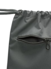 Nike Dark Grey Brasilia Drawstring Bag - Image 6 of 7