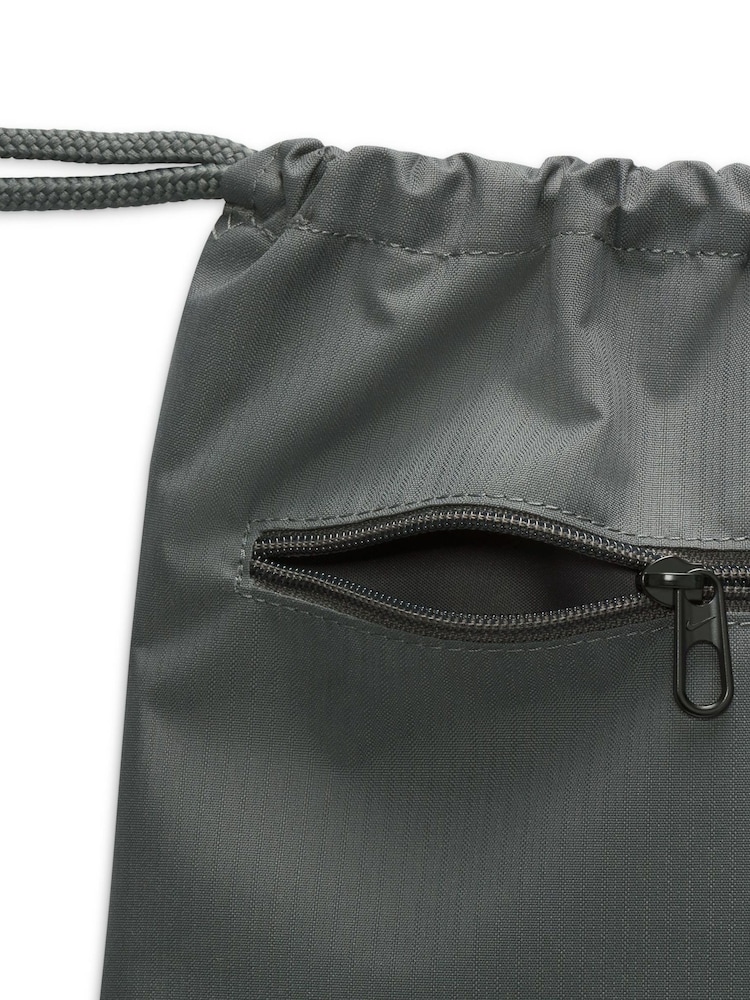 Nike Dark Grey Brasilia Drawstring Bag - Image 6 of 7