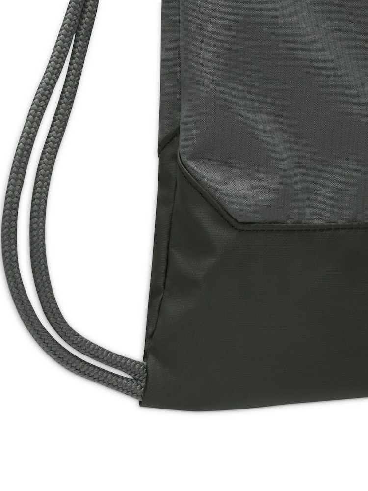 Nike Dark Grey Brasilia Drawstring Bag - Image 7 of 7