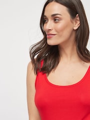 Rojo - Camiseta de tirantes anchos - Imagen 3 de 4