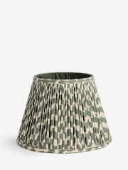 Green Mosaic Pleated Lamp Shade - Image 1 of 7