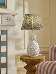 Green Mosaic Pleated Lamp Shade - Image 2 of 7