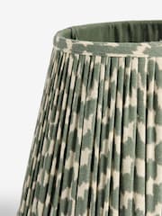 Green Mosaic Pleated Lamp Shade - Image 7 of 7