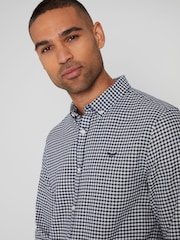 Threadbare Blue 100% Cotton Long Sleeve Check Shirt - Image 4 of 4