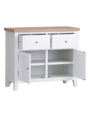 K Interiors White Oak Windsor Solid Wood Standard Sideboard - Image 3 of 6