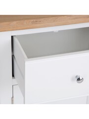 K Interiors White Oak Windsor Solid Wood Standard Sideboard - Image 4 of 6