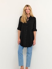 Kaffe 100% Cotton Naya Tunic Shirt - Image 3 of 5