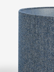 Navy Blue Tweedy Lamp Shade - Image 5 of 5