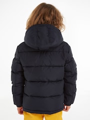 Tommy Hilfiger Blue Boys Alaska Puffer Jacket - Image 2 of 6