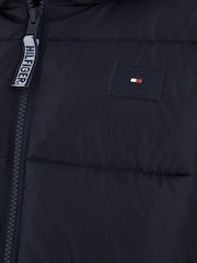 Tommy Hilfiger Blue Boys Alaska Puffer Jacket - Image 6 of 6