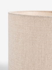 Natural Tweedy Lamp Shade - Image 5 of 5