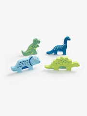 JoJo Maman Bébé Green Wooden Dinosaur Puzzle Set - Image 2 of 8