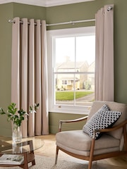 Chrome 4m Bendable Bay Window Curtain Pole Kit - Image 1 of 6