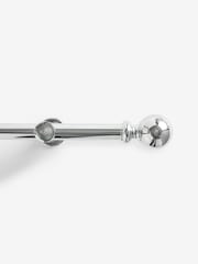 Chrome 4m Bendable Bay Window Curtain Pole Kit - Image 6 of 6