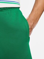 Nike Green Club Fleece French Terry Shorts - Image 4 of 7