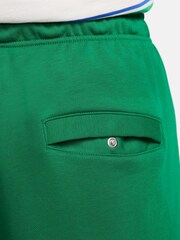 Nike Green Club Fleece French Terry Shorts - Image 6 of 7