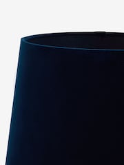 Navy Blue Velvet Lamp Shade - Image 2 of 2