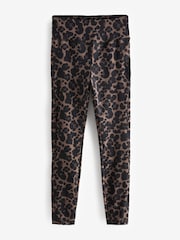 Animal Print Supersoft Everyday Sports Leggings - Image 6 of 7