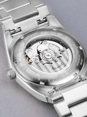 Accurist Mens Silver Tone Origin Skeleton Automatic Stainless Steel Bracelet 41mm Watch - Image 4 of 6