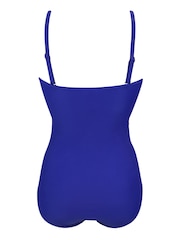 Pour Moi Blue Santa Monica Removable Straps Tummy Control Swimsuit - Image 4 of 4