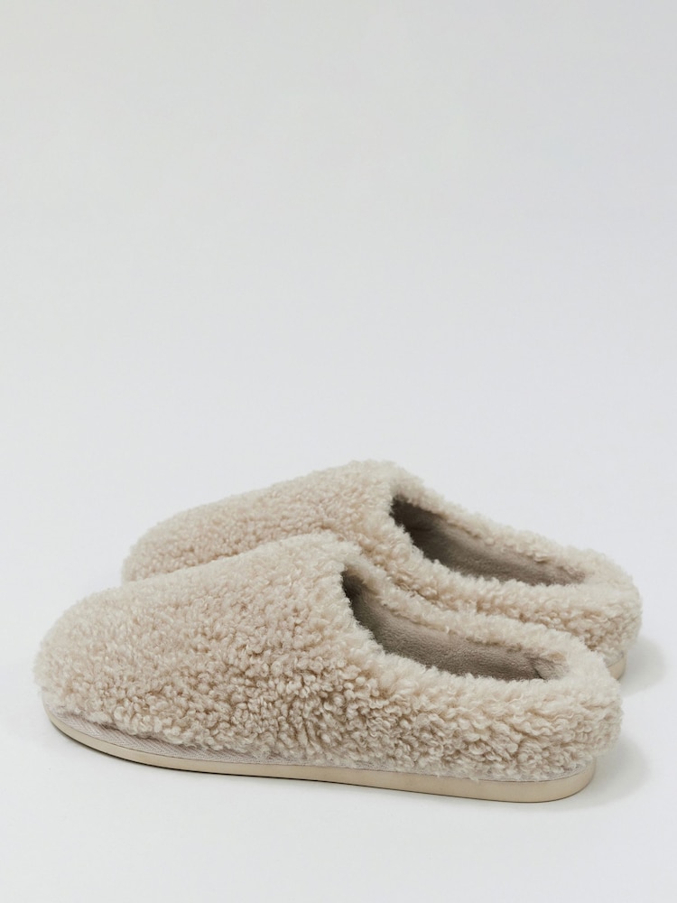 Aruelle Natural Amy Slippers - Image 2 of 4 Aruelle Natural Amy Slippers - Image 2 of 4