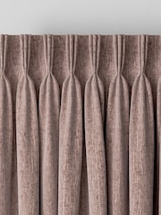Mink Brown Chenille Made To Measure Curtains - Image 6 of 8